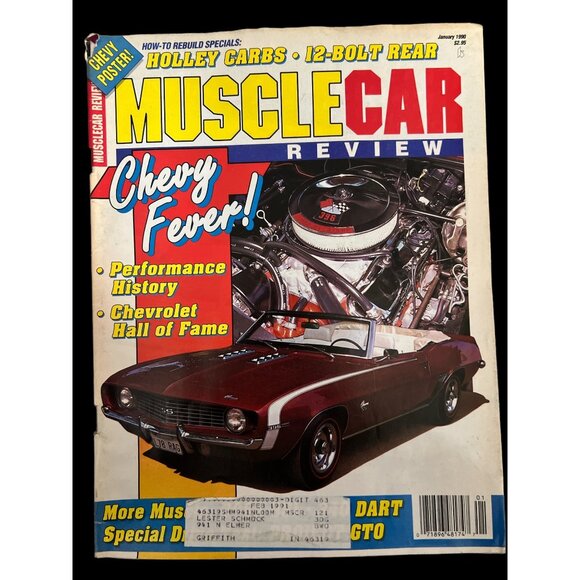 1990s Muscle Car Review Lot of Magazines, Jan, Feb, April Mopar, Chevy, Hemi - Picture 9 of 11